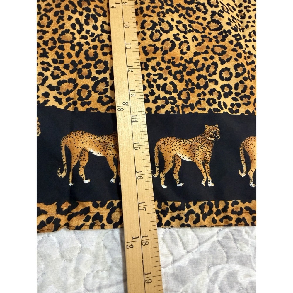 Rima Cheetah Leopard Print Swim Cover-up Wrap Beach Summer Vacation - Picture 7 of 8